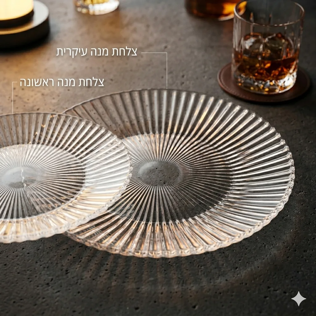 צלחות מנה עיקרית/מנה ראשונה להשכרה